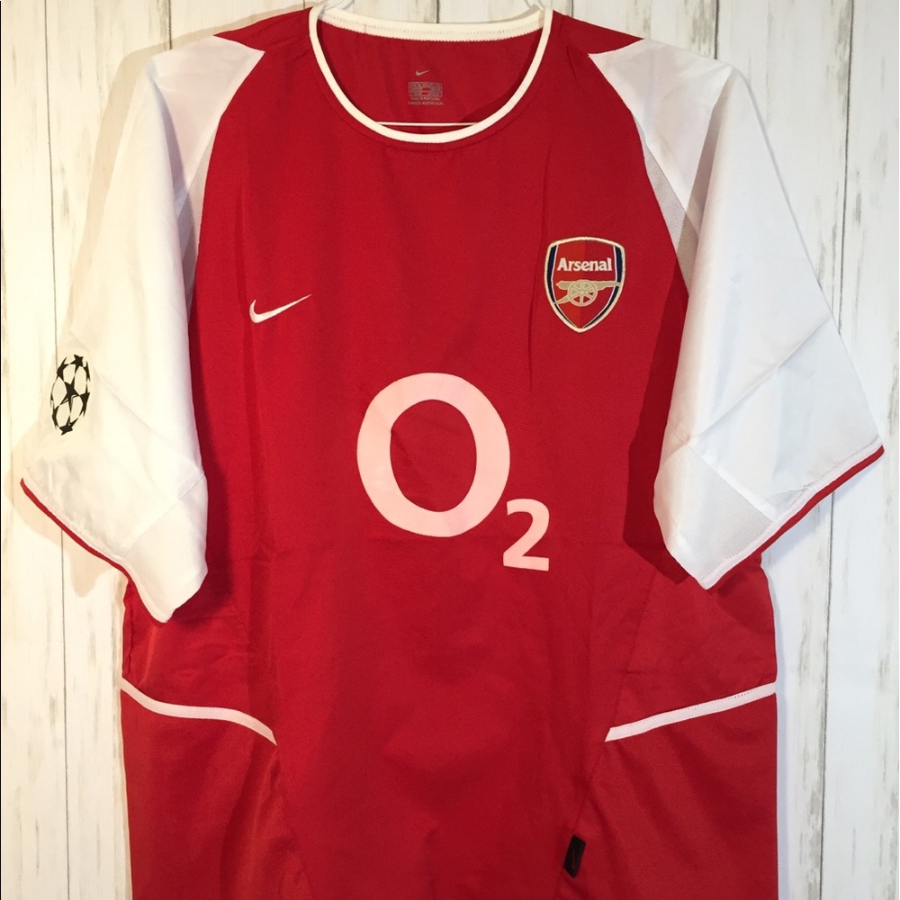 Nike Arsenal Home Red Football Shirt Jersey O2 XL - Picture 1 of 8